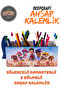 DeepCraft Wooden Kids Desk Top Square Pencil Holder & Organizer-Pawpetrol - 3