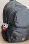 Unisex Gray Backpack School Bag Laptop And Travel Bag Waterproof, Amigurumi With Teddy Bear - 4