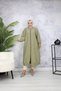 Fermuar Detaylı Oversize Tunik - 7