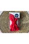100% Cotton Baby Girl Bow Bandana New Year Themed Red Baby Christmas - 4