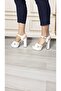Women's White 13 cm Platform Heel Evening Dress Shoes - 2