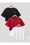 3-pack Women's Cropped T-shirt - DAXİS Sportwear Company