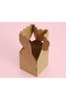 Bonbon Shaped Kraft Cardboard Box - Henna Cookie Candy and Gift Box - 25 Pieces - 3
