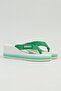 ®| IMPORTED Women's Green White Slippers BNI-10218 - 2
