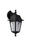 Optical Square Inverted Sconce Black - 3
