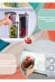 Full+Full Set 36-Piece Labeled Square Food Storage Container Set x12(1750ml-1200ml-450ml ) Microwave Set - 4