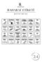 18-Piece Labeled Square Food Storage Container Set x6 (550 ml-1200 ml-1750 ml) Hard Lid Jars - 4
