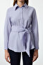 Blue Waist Tie Detailed Regular Regular Fit Shirt Twoaw25Go00071 - 3