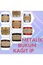 Red Metallic Twist Bag Supla Hobby Decoration Mesh Paper Rope - 3
