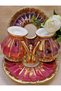 Valeko Porcelain Hand Painting Set of 2 Coffee Cups - 7