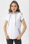 Women's Combed Cotton Hooded Inflatable Vest Cty-Şim- 245012 - 4