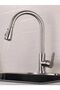 Kitchen Faucet - Sink Faucet Chrome Color Spiral Stainless Steel 360 Degree Rotatable Body