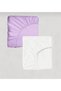 2 Pieces Cotton and Elastic 70x140 Combed Cotton Baby Bedsheet