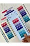 10 Colorful Ruled Dream Transparent Pet Index Sticker/Index/Postit/Post-It/Bookmark/Note Paper