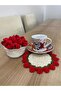Coffee Coaster Cocktail Presentation Napkin Tray Napkin 18 cm - 3