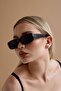 New Season Trend Model Vintage Black Sunglasses - 2