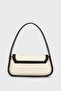 Baguette Bag with Fabric Detailed Cover - 5