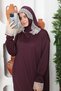 Seasonal Women's Prayer Dress - Hijab Headscarf, Anti-Sweat Clothing and Flowy Ferace