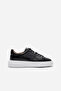 Black 100% Genuine Leather Ultra Comfortable Men's Casual Shoes Luass25Al0040 - 2