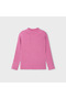 Girl's Half Fisherman Soft Knitwear Pink L25K4062