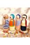 Special Design Circus Characters Peg Doll, Waldorf, Natural Wooden Toy - 2