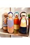 Special Design Circus Characters Peg Doll, Waldorf, Natural Wooden Toy - 5
