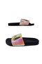 Women's Black Shiny Ultra Light Daily Stylish Slippers Gzerr85-231