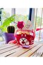 Rabbit Water Bottle with Neck Strap, Special for Children, Easy to Carry, 1 Liter, for School and Picnics, Crk3