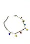 Daisy Pendant and Colorful Stone Women's Chain Bracelet Special Plated Adjustable