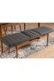 Sembol Bench Ceviz Antrasit