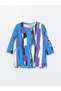 LCW Grace Crew Neck Print Women's Blouse - 6
