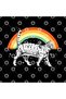 Vintage Kitty Cat Rainbow Funny Cats Graphic Mug, Gift, Dowry, Presentation - 3