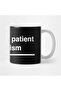 Autism Defined White on Black Mug - Gift and Presentation - 2