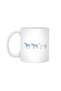 Hold Your Horses Blue White Mug, Gift, Dowry, Presentation Holder