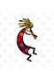 Kokopelli Illustration Mug, Gift, Dowry, Presentation Holder - 2