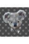 Low Poly Koala Face! Mug, Gift, Dowry, Presentation Holder - 3