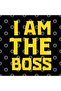 I Am the Boss (Gold) Trophy, Gift, Dowry, Presentation - 3
