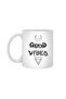 Good Vibes White Cup, Gift, Dowry, Presentation Holder
