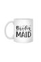 Bridesmaid White Cup, Gift, Dowry, Presentation Holder