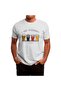 Men's and Women's Unisex White T-Shirt - No Discriminate - 2