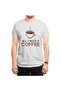 White Unisex T-Shirt - All I Need Is Coffee - 6