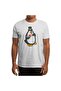 Penguin with Hat at Poker with Poker Cards, Men's T-Shirt, Women's T-Shirt, Unisex White T-Shirt - 4