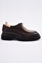 Felt Detailed Genuine Leather Casual Shoes - 3