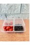 4 x 2-Compartment Storage Containers, 1.5 Liter Capacity, Suitable for Microwave, Refrigerator, and Freezer. - 5
