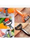 3-Headed Vegetable Fruit Peeler Julienne Peeler Potato Carrot Peeler Grater