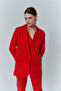 Blazer Jacket Red - 2