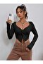 Siysh Front Twist Long Sleeve Blouse - 7