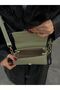 Paula Model Almond Green Women's Hand and Shoulder Bag - 8