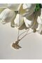 316L Steel Zircon Stone Swan Necklace Gold Color / 1 Piece - 3