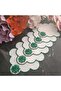 Emerald Green Coffee - Fleur De Pierre 6 Pieces Stain-Repellent Napkin - 8
